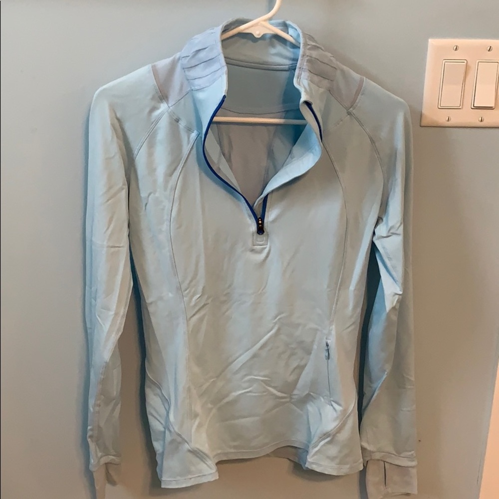 Light Blue Lululemon Pullover